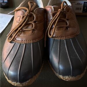 Jambu women’s two toned rain snow shoes